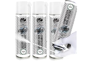 AABCOOLING Bombe Froid, Sprays nettoyants pour moteur Home&Office Gas Duster 500ml - 3 Pièces - Bombe air froid Freeze, Aide au Diagnoctic, Bombe a Froid, Spray Froid jusqu'à, Auto et Moto -50 °C