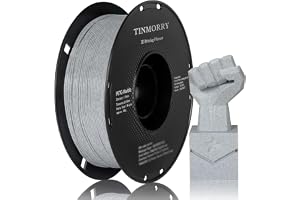 TINMORRY PETG-filament i marmorutförande 1,75, filament för 3D-skrivare 1 kg, Marmor Granit
