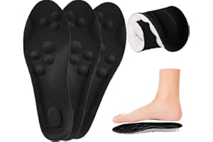 ‎MAXEE Maxee 3 Paar Orthopädische Einlegesohlen für Herren & Damen, Arch Einlagen Fersensporn, Komfort Sport Schuheinlagen, Atmungsaktiv und Lindern Fußschmerzen, Ideal Insole für Wandern, Laufen Gr. 45-46