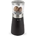 Peugeot - Madras Manual Nutmeg Mill - Stainless Steel, Acrylic & Beechwood, Chocolate 15 cm