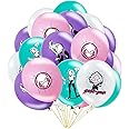 POPOYU 20Pcs Spider Women Birthday Party Balloons,Spider Latex Balloons Spider Women Princess Party Decor,Pink Purple Kids Spider Party Balloons Helium Balloons for Kids Spidey Themed Party Supplies