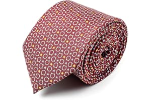 BRERA 67 Cravatta Uomo Elegante in Seta | Cravattino per Completo 150x7 | Cravatte Slim per Vestito da Cerimonia e per Abiti da Lavoro - Diversi Colori e Fantasie
