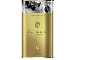 Iliada Pdo Kalamata Extra Virgin Olive Oil Tin, 1000 ml