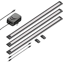 LED Unterbauleuchte SIRIS, 50cm, flach, schwarz, 6,9 W