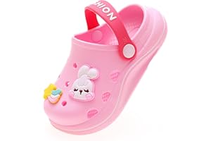 ZYLDK Chaussons de Jardin Unisexes pour Enfants - Chaussons de Jardin douillets - Pantoufles d'été antidérapantes Enfants Sabots et Mules Maison Chaussures de Jardin Fille Garçon