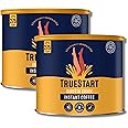 TrueStart Barista Grade Instant Coffee - 500g 2 pack (1100 Cups), Premium Freeze Dried, Smooth Rich Coffee Beans Roast, 100% Full Flavour