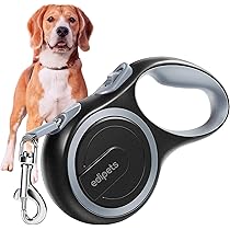 CRWEOM Doppelleine Für 2 Hunde - Einziehbar Mit LED Licht 3m