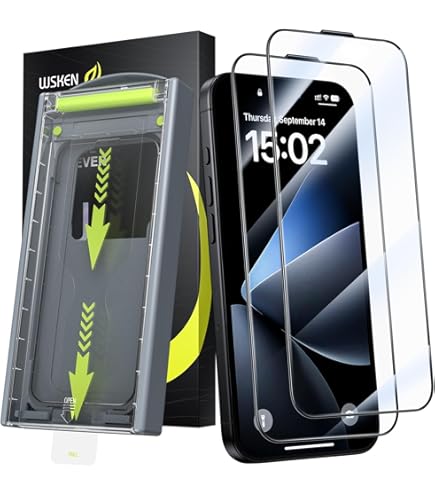 IBYWIND 2 Pezzi Pellicola Protettiva Compatibile con iPhone 15 Pro 5G