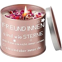 Lavendel Duftkerze Mit Widmung - Perfektes Geburtstagsgeschenk Für Frauen
