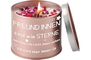 ‎PRSTENLY PRSTENLY Geschenke für Freundin, 9OZ Stumpenkerzen Mit Spruch Geschenk Ideen Freundin Geburtstag Hochzeitstag, Geburtstagsgeschenk für Beste Freundin Freundschaft Freundinnen