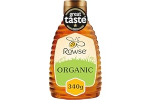 Rowse Organic Squeezable Honey 340 g