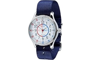 ertt EasyRead Time Teacher Waterproof Kids Watch - Watches for Kids - Learn to Tell The Time Watch for Boys & Girls - 3 Step Time Teacher Kids Watch - Past/to Dial - Analogue with Easy to Read Dial