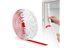 JUNART Bande Décorative en PVC, 300cm×2cm, Bordure de Papier Peint 3D, Frise Murale Adhesive, Convient our les Linteaux, les Plinthes, les Armoires, les Revêtements Muraux(Blanc Argent)