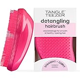 Tangle Teezer - Original Pink Professional Hair Brush for Detangling and Unknotting for Any Hair Type.