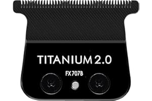 BESTBOMG FX707B Cuchillas de repuesto DLC compatibles con los recortadores BaBylissPRO FX787 y FX726, 1 unidad