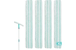 YUUNAIE Funda de Repuesto para Limpiacristales Compatible con Leifheit XL, 42 cm