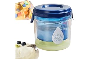 Miawtro Joghurtsieb, Joghurt-Sieb, Joghurttrenner, Joghurttrenner, Joghurtbereiter mit Mesh-Sieb, Molkentrenner für Joghurt, Käse und Saucen