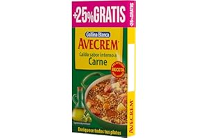 Gallina Blanca, Avecrem, Bouillon de Boeuf, Bouillon Traditionnel, 10 Cubes