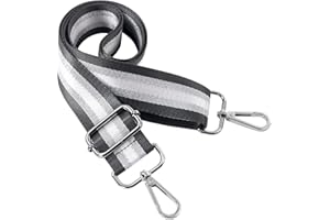 Aucuu Réglable 80-130cm Anse De Sac À Main Bandoulière, Sangle de Remplacement pour Sac à Bandoulière, Multicolore Sangle de Rechange Lanière pour Sac à Main, DIY Bricolage Accessoires Shoulder Bag