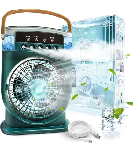Draagbare mini-airconditioner, 4-in-1 luchtkoeler Draagbare mini-airconditioner, 4-in-1 luchtkoeler