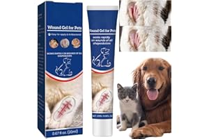 CHUNBIN 20ml Pe/t Wound Care Gel,Pet Liquid Band/Age,Pet Wound and Skincare,Liquid-Band/age for Pet,Cat Wound Care Solution,Wound Skin-Treatment for Pets,Wound Dressings for Dogs,Suitable for All Anmimals