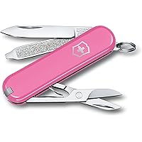 Victorinox Taschenmesser Classic SD (7 Funktionen, Klinge, Schere, Nagelfeile), klein