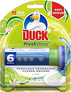 Duck Fresh Disc Toilet Cleaner Starter Pack, To…|200