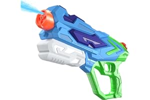 ANCESFUN Pistola ad Acqua Potente per Bambini, Fucile Acqua Giocattoli Super Squirt Potente 8-10m Tiro Lunga Gittata Soaker Gun con 1000 ml Grande Serbatoio per Estivi All'aperto Bambini e Adulti (Verde)