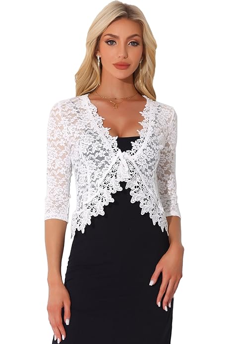 Coprispalle Da Sposa Coprispalle Elegante In Pizzo E Raso Per