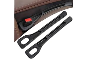 ‎HNHNYXC Autositz Lückenfüller 2er Set, Universal Aufbewahrungsbox für Autositze, Car Seat Gap Filler Organizer, Autositz Spaltfüller für PKW SUV LKW, Verhinderung des Herunterfallens von Gegenständen