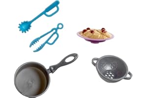 Barbie Mattel FHP72 Accessoire de Cuisine Pâtes