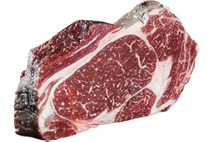 ‎METZGEREI DER LUDWIG Dry-Aged Rib-Eye/Entrecôte-Steak 400g von DER LUDWIG, Rindfleisch von der Simmentaler Färse, trocken gereift, mit charakteristischem Fettauge, vakuumverpackt