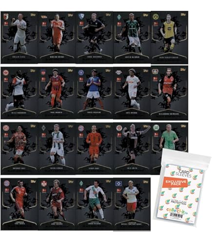 Topps Match Attax RB Leipzig Bundle - Inklusive Exklusiver Aufbewahrungshüllen