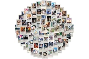 AYODPE Anime Poster Aufkleber für Erwachsene 100 PCS,Vinyl Wasserdicht Aufkleber für DIY Laptop Gepäck Kühlschrank Skateboard Auto Motorrad Fahrrad Phone Dekor Graffiti Aufkleber,Anime Stickers Set