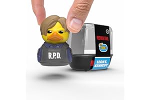 TUBBZ Mini: Resident Evil - Leon S Kennedy Mini Anatra Cosplay In Vinile da Collezione