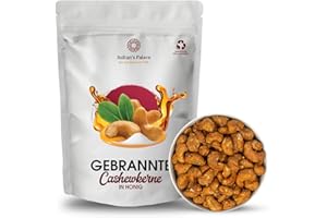 ‎SULTAN'S PALACE Sultan’s Palace gebrannte Cashewkerne mit Honig – 1000g –gebrannte Cashews, Cashewkerne geröstet, Cashew Nüsse, Nüsse Cashew, karamellisierte Cashewkerne, Cashews gebrannt, gebrannte Nüsse