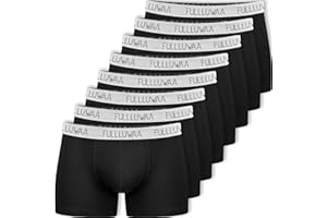Fullluwaa Boxer (Pacco da 8) Uomo Cotone Elasticizzato Intimo Mutande Uomo