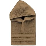 Leonardo Home - accappatoio uomo donna 100% cotone - accappatoio con Cappuccio in morbida spugna 100% cotone.