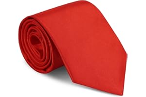 URAQT 3.15" Solid Color Tie Formal Necktie for Men Business Wedding Party Work Tie (8cm)