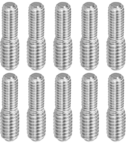 8 Pezzi Bulloni Filettati Doppia Estremità Acciaio Inox 304 - M4-M10, Per Mobili E Macchinari - Foto 9