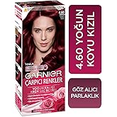 Garnier &Ccedil;arpıcı Renkler Sa&ccedil; Boyası 4.60 Yoğun Koyu Kızıl