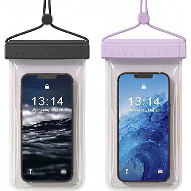 Pochette Étanche Smartphone,10.5'' Pochette Téléphone Étanche IPX8