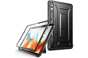 SUPCASE Funda para Samsung Galaxy Tab S9 Plus/S10 Plus 12.4 [UB Pro] 360 Antigolpes Carcasa Completo con Protector de Pantalla y Soporte para Lápiz Resistente Case para S9Plus/S10Plus 2024 (Negro)