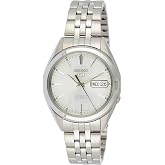 Seiko SNKL15K1-5 Erkek Saati - Otomatik Analog - Gri Kadran ve &Ccedil;elik Kayış - G&uuml;m&uuml;ş Bileklik