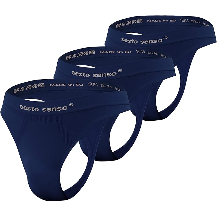2(X) IST Men's Essential Cotton Y-Back Thong 3-Pack,White,Large