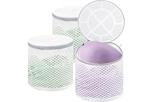 Souvik Wäschenetz BH, BH Netz für Waschmaschine, wiederverwendbarer BH Wäschenetz, BH-Wäschenetz für Waschmaschine, für Waschen von BHs, Unterwäsche, Socken und empfindlichen Kleidungsstücken-3 Stück