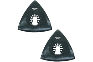 2 TopsTools Fasp_2, plato de lija de 80 mm para accesorios multiherramienta Dewalt Bosch Fein (no STARLOCK) Makita Milwaukee Ryobi Worx Sonicrafter