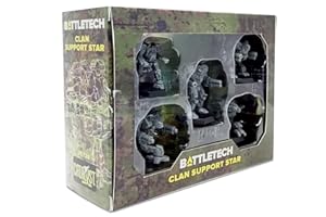 Catalyst Game Labs - BattleTech Clan Support Star - Miniature Game -English Version