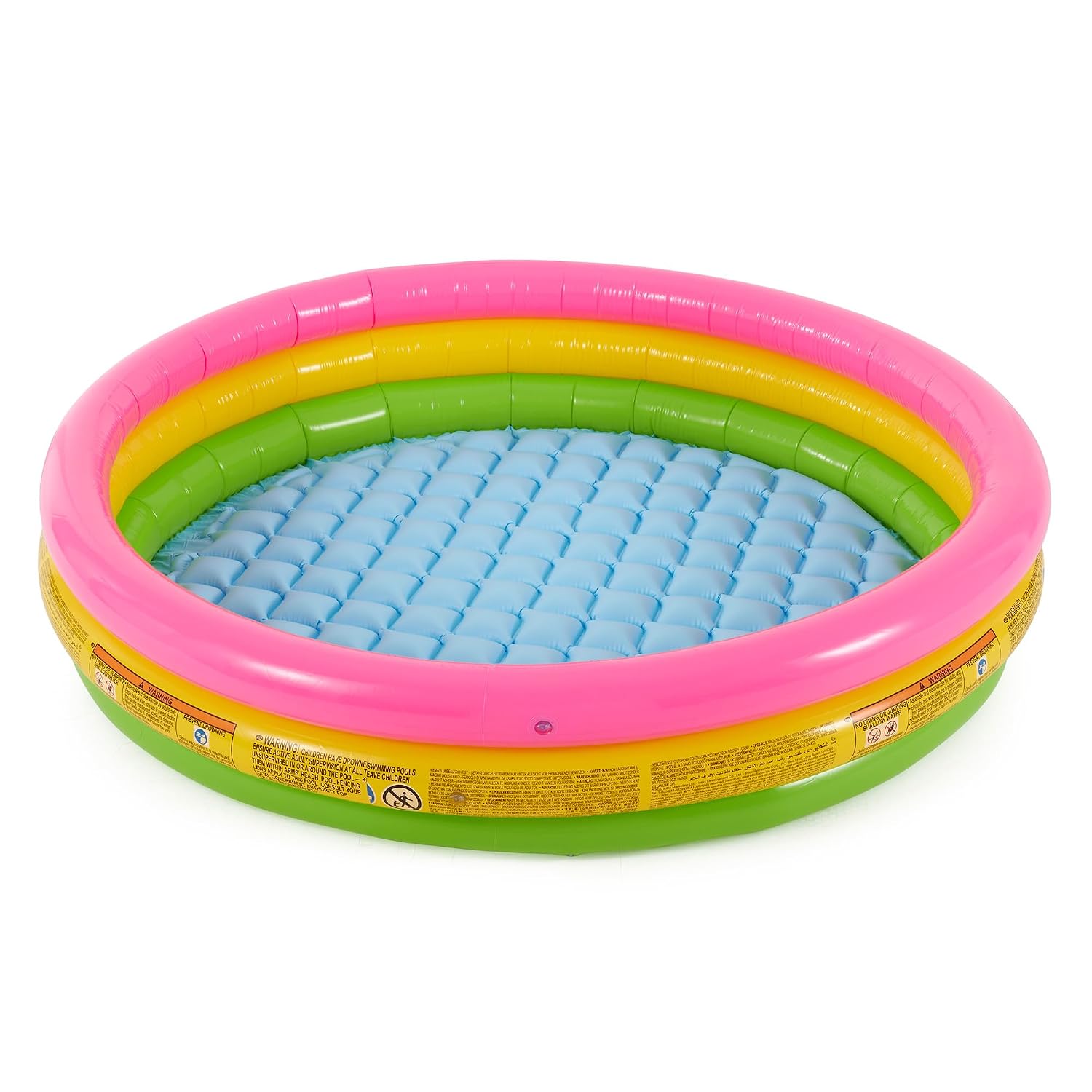 Intex Piscina Hinchable 3 Aros Sunset 147x33 cm, 275 litros (57422)