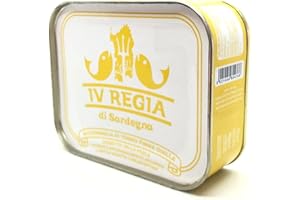 Buzzonaglia di Tonno Pinna Gialla in olio d'oliva IV Regia di Sardegna 340g - La Buzzonaglia è la parte più gustosa del tonno - Lavorato a mano in Sardegna, Italia